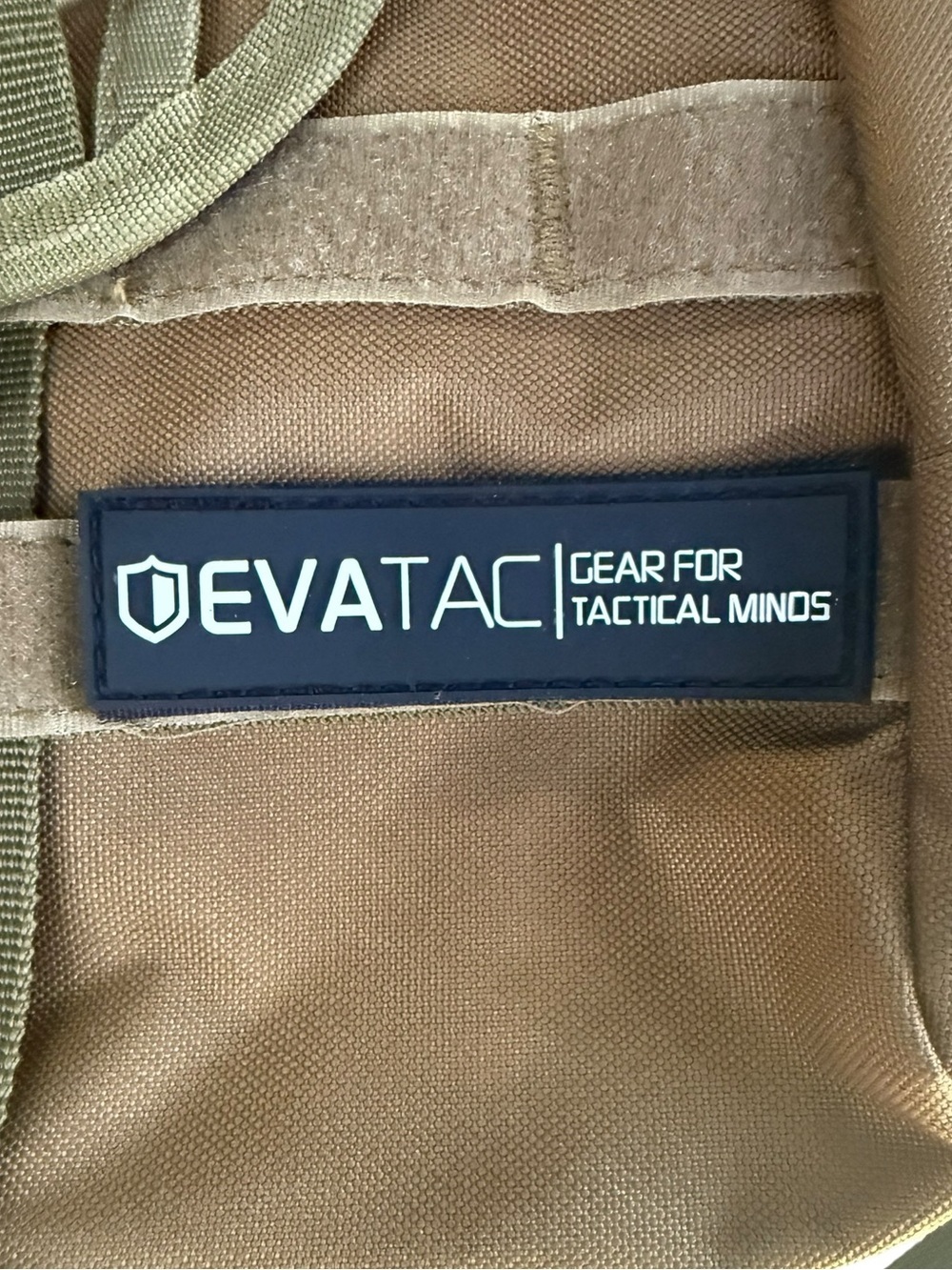 EVATAC Tactical Assault Backpack Coyote Tan MOLLE Bag NEW - Picture 3 of 3